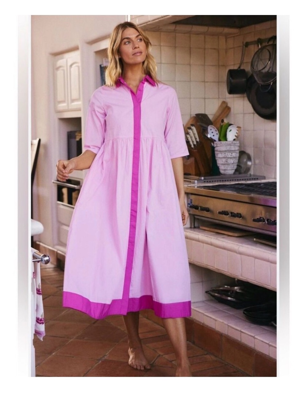 Hermoza Francesca Dress in Pink